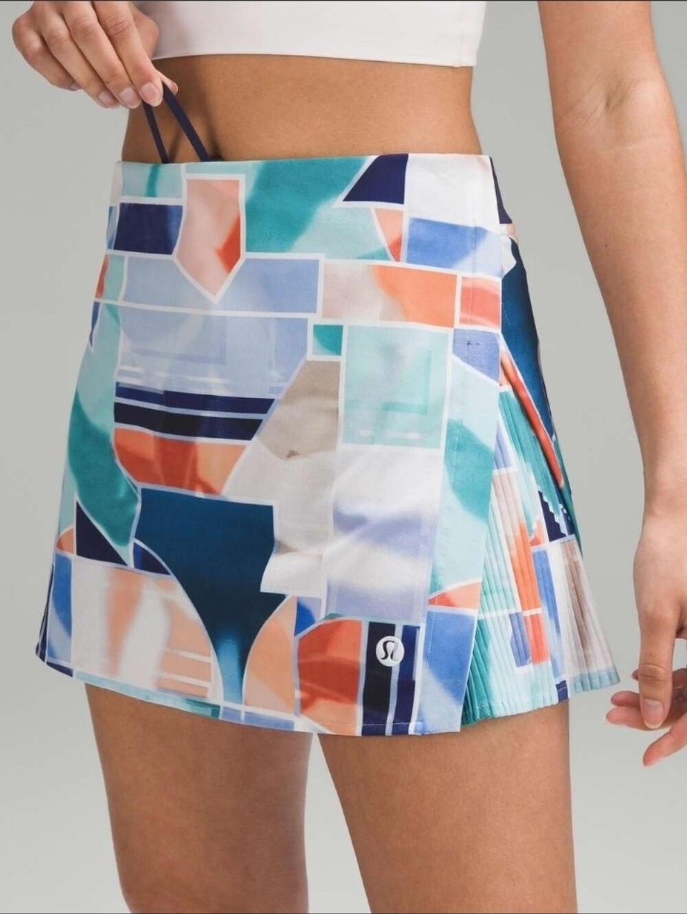 Lululemon Peek Pleat High-Rise Tennis Skirt skort 10